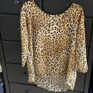 Fabrik Leopard Top